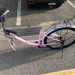 美品　未使用　新品自転車26㌅の画像