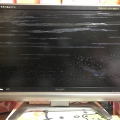 37型テレビ　SHARP