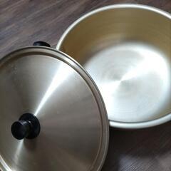 鍋　アルミ　36センチほどの画像