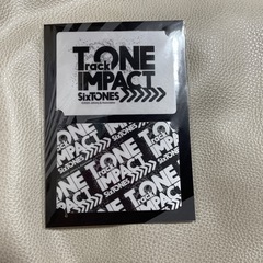 【新品、未開封】TrackONE -IMPACT- ステッカー ...