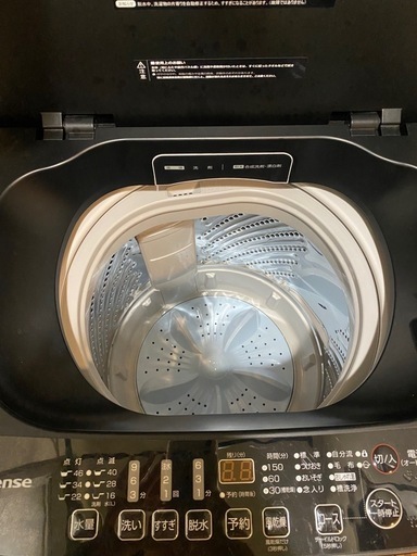【美品！！】半年使用　洗濯機