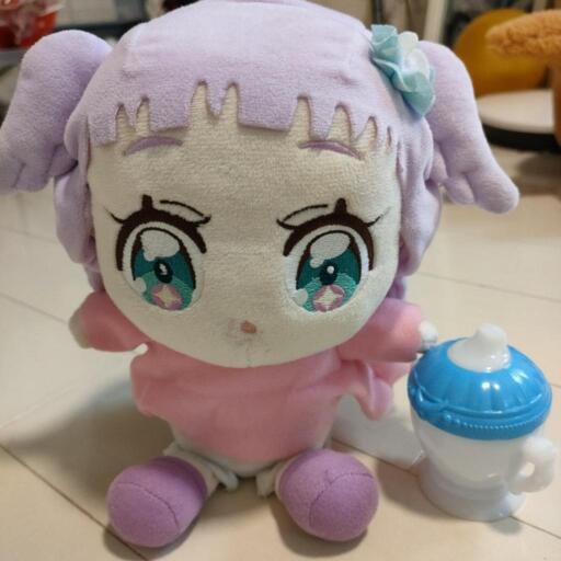 おしゃべりエルちゃんぬいぐるみ(ミルク付き)電池付き