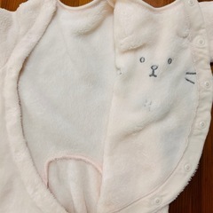 【値下げ‼️新品】新生児防寒ふわふわプレオールの画像