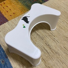 トイレトレーニング　子供用便座と踏み台の画像