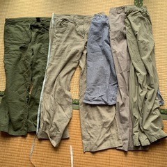 パンツ、シャツ、タオル、モンベル差し上げますの画像