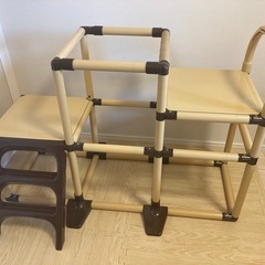 野中製作所かんたんおりたたみ2段ジムロングスロープの画像