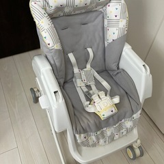 アップリカ　ハイローチェア/ベビーラックの画像