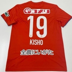アルビレックス新潟 ユニフォーム 矢野貴章選手