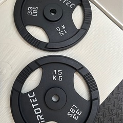 (取引中)アイロテックアイアンバーベル60kgセット