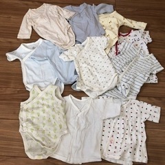 【受渡し者決定】ベビー服（50～60サイズ）や小物、おもちゃなど