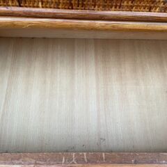★ 家具 ラタン 引出 4段 H93xW57xD37cm 衣類 タオル類 ランドリー 収納 籐の画像
