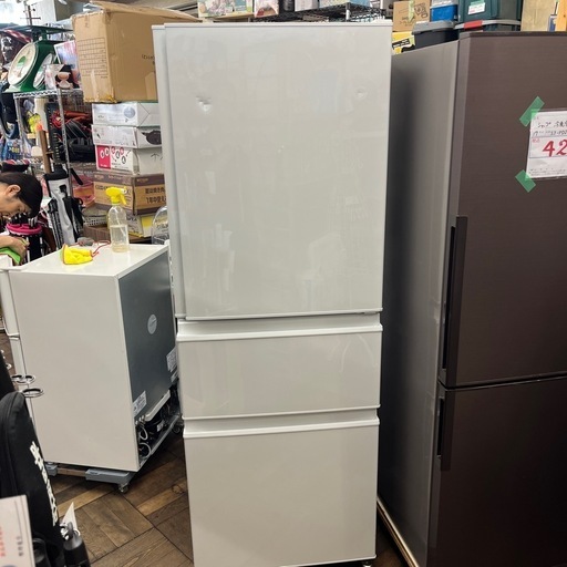 三菱　20年冷凍冷蔵庫　330L MR-C33F-W