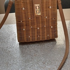 サマンサタバサ   かごバッグ