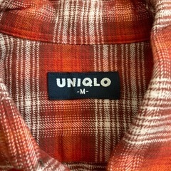 中古ユニクロメンズシャツ　決まりましたの画像