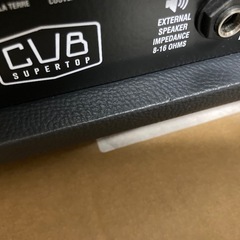 【受け渡し予定者決定】Laney CUB-SUPERTOP フルチューブアンプヘッド 使用極少の画像