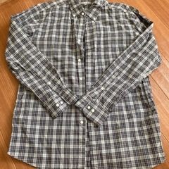 中古ユニクロメンズシャツ　長袖　決まりました