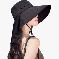 UVカット帽子（黒）