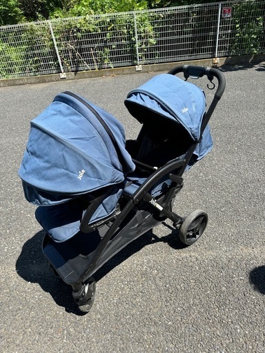 二人乗りベビーカー