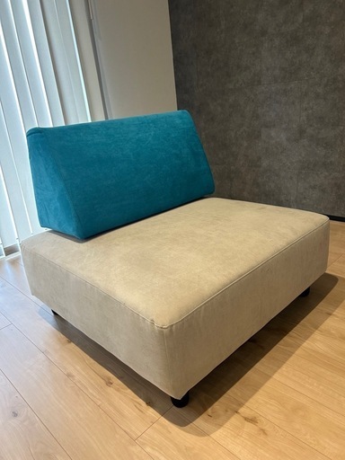 ギャレス1Pソファ、背もたれクッション