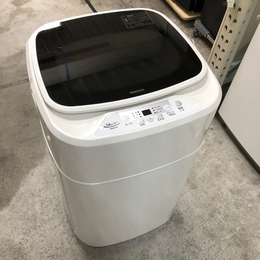 洗濯機 3.8kg 山善 2021年製