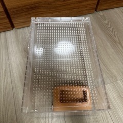 爬虫類　アクリルケージ　レオパ  シェルターの画像