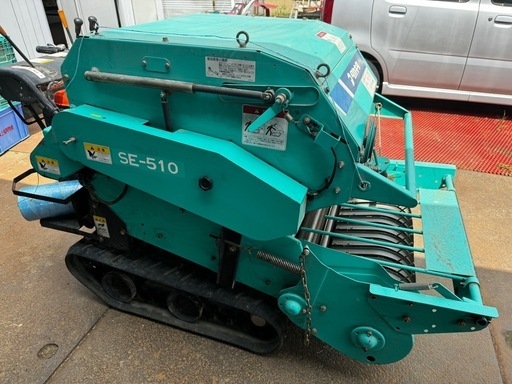 タカキタSE510K自走式ロールベーラ牧草梱包機クボタエンジン6馬力、埼玉県