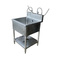 本日限定　業務用ステンレス製流し台 - 高耐久　①
の画像