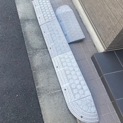 段差プレート　段差ステップ　段差スロープ　10cm段差対応　