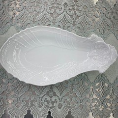 【ドリーム川西店御来店限定】 Richard Ginori ベッキオホワイト ピクルス プレート/未使用品【2003249255623133】の画像