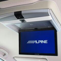 日産　エルグランド　２５０ハイウェイスターアーバンクロム★1年保証★ロードサービス付　社外ＨＤＤナビ　地デジ　バックカメラ　アルパイン後席モニター　両側パワースライド　ＥＴＣ　ダブルエアコン　オートライト　ＨＩＤ　純正１８ＡＷの画像