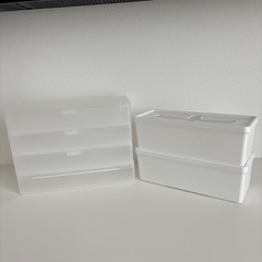 新品同様 セリア　ダイソー　収納用品　キッチン収納　ケース　BO...