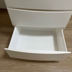 収納チェスト　ルームス ワイド 4段 (幅54 奥行42 高さ87.5cm) の画像