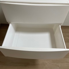 収納チェスト　ルームス ワイド 4段 (幅54 奥行42 高さ87.5cm) の画像