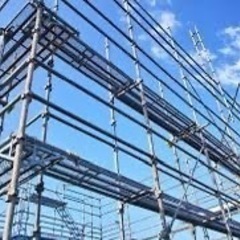 足場アパート2棟塗装時使用