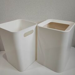 【毎日、毎時少しずつ値下げ】ニトリ　ゴミ箱　袋が見えないタイプ　ダストボックスの画像