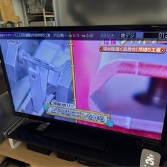 【取引中】ORION 32型テレビ　テレビ機能のみ