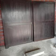 古民家　板戸　サイズ約114.5cm×172cm(上桟切込部分含...