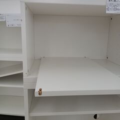 ★ジモティ割あり★ IKEA 収納棚 ホワイト H167.5×D40×W60 クリーニング済み HJ4168の画像