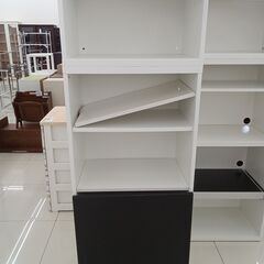 ★ジモティ割あり★ IKEA 収納棚 ホワイト H167.5×D...