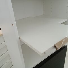 ★ジモティ割あり★ IKEA 収納棚 ホワイト H167.5×D40×W60 クリーニング済み HJ4169の画像