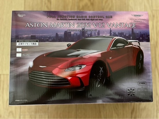 ラジコンカー アストンマーチン RED 未開封品