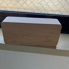 目覚し時計 デジタル 木目調 の画像