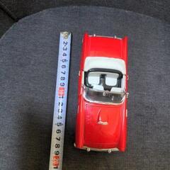アメ車　ミニカー　赤　中古品の画像