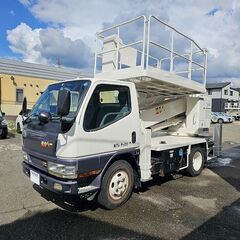 高所作業車ミツビシ　キャンター　　タダノ製スーパーデッキ9ｍ　エ...