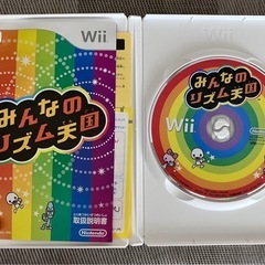 【取引成立】wii大人気ソフト　みんなのリズム天国　リズムに乗って直感で遊べるゲーム！の画像