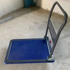 【中古】石川製作所  ペダルブレーキ付台車（折りたたみハンドル）...