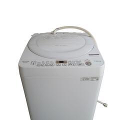 【売り切れ】シャープ　洗濯機　7kg　ES-KS70W-W　2020年製