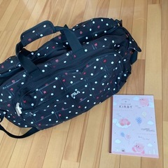 【取引完了】値下げ☆USED美品＊黒のボストンバッグ、スポーツバッグ　FILAの画像