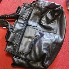 本革 アンティーク バッグ 鞄の画像