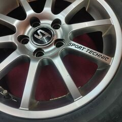 M+S 205/55R16 5h112 Sport Technic / Bridgestone 4本 7分山の画像